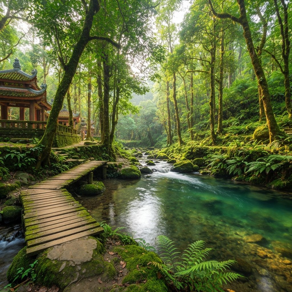 Suối Giải Oan - Chân núi Yên Tử