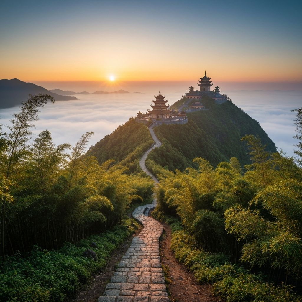 NÚI THIÊNG YÊN TỬ